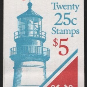 Scott# 2470-74 BK171 "LIGHTHOUSES" MNH INTACT BOOKLET (20)