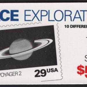 Scott# 2568-77(BK192)SPACE EXPLORATION MNH UNEXPLODED BOOKLET(20)