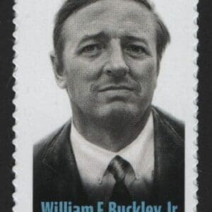 Scott# 6032 "WILLIAM F BUCKLEY JR" MNH SINGLE, NICELY CENTERED