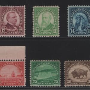 Scott# 692-701 ROTARY PRESS PERF 11 x 10.5 MNH SET (10)