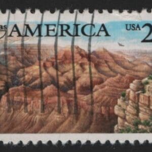 Scott# 2512 "AMERICA-GRAND CANYON ARIZONA" USED, NICELY CENTERED
