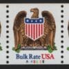 Scott# 2602 "EAGLE/SHIELD" PNC5, PLATE# A43335, NICELY CENTERED