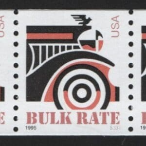 Scott# 2905b "AUTOMOBILE" MNH PNC7, PLATE # S333, NICELY CENTERED