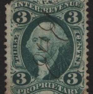 Scott# R18C "WASHINGTON" USED REVENUE, GRADE B FILLER