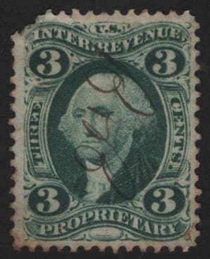 Scott# R18C "WASHINGTON" USED REVENUE, GRADE B FILLER