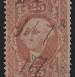 Scott# R44C "WASHINGTON" USED REVENUE, NICELY CENTERED