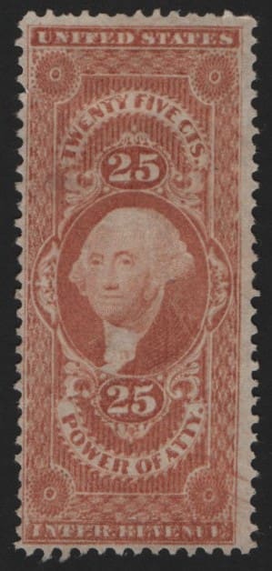 Scott# R48C "WASHINGTON" USED REVENUE, NICELY CENTERED