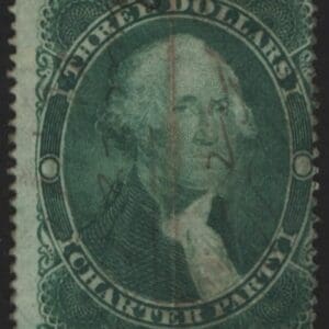 Scott# R85C "WASHINGTON" USED REVENUE, NICELY CENTERED