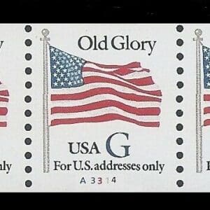 Scott# 2890 BLUE "G" RATE MNH PNC5, PLATE# A3314 NICELY CENTERED