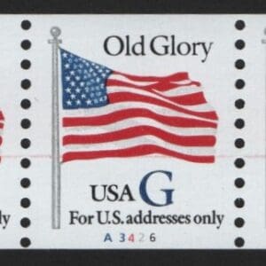 Scott# 2890 BLUE "G" RATE MNH PNC5, PLATE# A3426 NICELY CENTERED