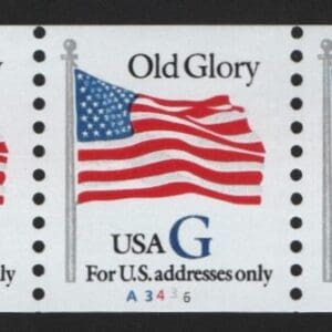Scott# 2890 BLUE "G" RATE MNH PNC5, PLATE# A3436 NICELY CENTERED