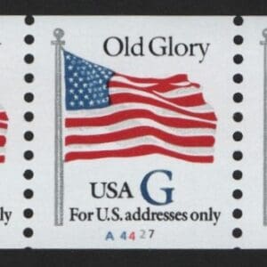 Scott# 2890 BLUE "G" RATE MNH PNC5, PLATE# A4427 NICELY CENTERED