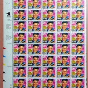 SCOTT# 2721 "ELVIS" SPECIAL BUNDLE, POST CARD, FDC & MNH SHEET - Image 5