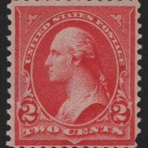 Scott# 279Bf "WASHINGTON" TYPE IV TRIANGLE, MINT NO GUM SINGLE