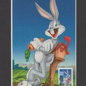 Scott# 3137 "BUGS BUNNY - LOONEY TUNES" MAXI-CARD FDC