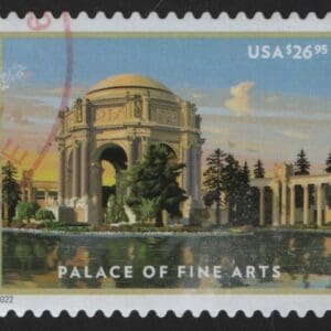 Scott# 5667 "PALACE OF FINE ARTS" USED SINGLE, NICELY CENTERED