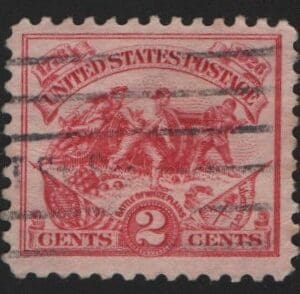 Scott# 629 "BATTLE of WHITE PLAINS" USED SINGLE