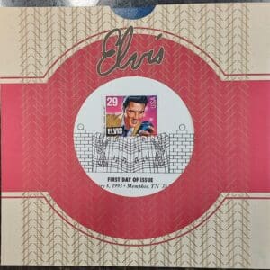 Alternative view of SCOTT# 2721 "ELVIS" SPECIAL BUNDLE, POST CARD, FDC & MNH SHEET