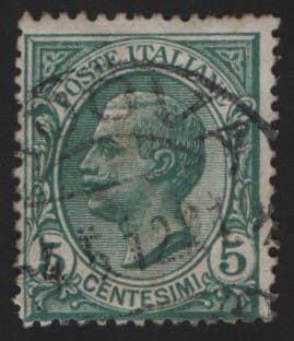 ITALY Scott# 94 KING EMANUEL III USED, PADOVA CENTER ITALY CANCEL