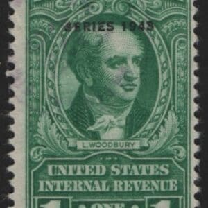 Scott# RD150 "L. WOODBURY" USED STOCK TRANSFER, NICELY CENTERED
