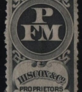 Scott# RS122d "PARKERS" MATCH n MEDICINE WITH USIR WATERMARK