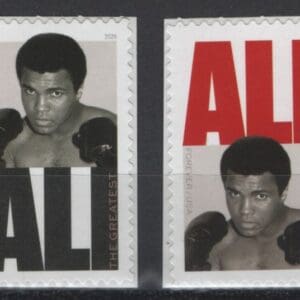 Scott# 6050-51 "MUHAMMAD ALI" MNH SINGLES SET (2)