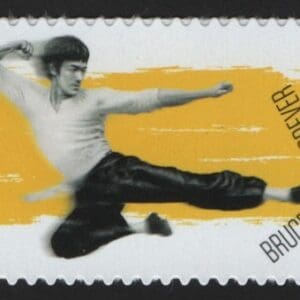 Scott# 6055 "BRUCE LEE - MARTIAL ARTIST" MNH SINGLE