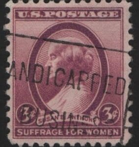 Scott# 784 "SUSAN B ANTHONY" USED SINGLE, NICELY CENTERED