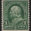 Scott# 279 "FRANKLIN" MNH SINGLE, NICELY CENTERED, PRISTINE OG
