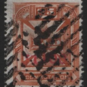 Scott# 3T4 "POSTAL TELEGRAPH" USED, BAR GRID CANCEL
