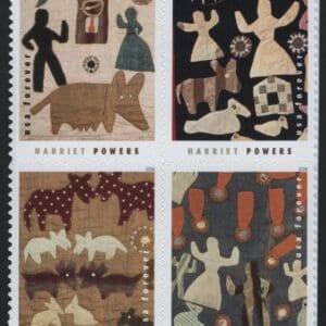 Scott# 6058-61 "HARRIET POWERS - QUILT MAKER" MNH BLOCK (4)