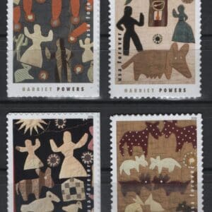 Scott# 6058-61 "HARRIET POWERS-QUILT MAKER" MNH SINGLES SET (4)
