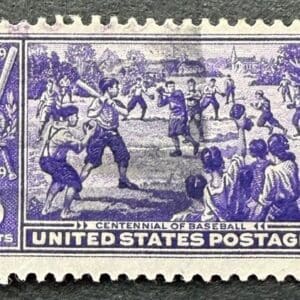 Scott# 855 "SANDLOT BASEBALL" USED SINGLE