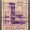 Scott# 857 "PRINTING TERCENTENARY" USED SINGLE