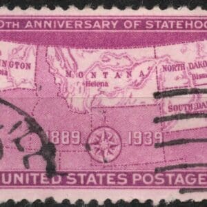 Scott# 858 "FOUR STATES" USED SINGLE