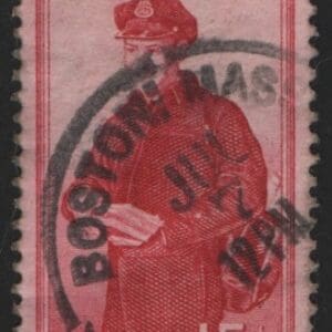 Scott# FA1 CERTIFIED MAIL-LETTER CARRIER USED, BOSTON, MASS. CDS