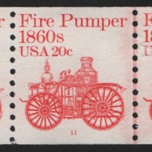 Scott# 1908 "FIRE PUMPER" SCARCE MNH PNC5, PLATE #11