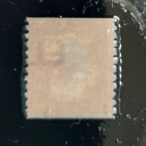 Scott# 453 "WASHINGTON" USED ROTARY PERF 10, SLWMK, FLAG CANCEL - Image 2
