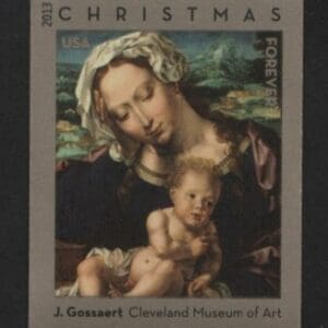 Scott# 4815 "MADONNA & CHILD - GOSSAERT" NO DIE CUT SINGLE, MNH
