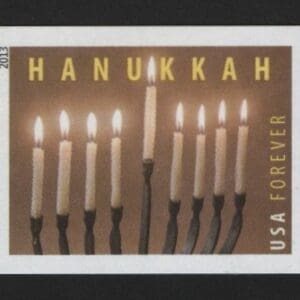 Scott# 4824 "HAPPY HANUKKAH" NO DIE CUT SINGLE, MNH