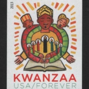 Scott# 4845 "KWANZAA" NO DIE CUT SINGLE, MNH, NICELY CENTERED