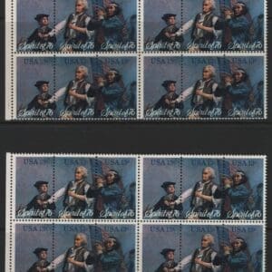 Scott# 1629-31 "SPIRIT OF 76" MNH MATCHED PLATE BLOCKS (12)