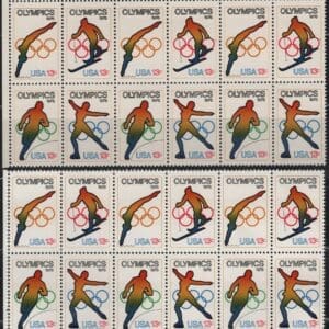 Scott# 1695-98 SUMMER & WINTER OLYMPICS MATCHED PLATE BLOCKS (12)