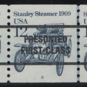 Scott# 2132b "STANLEY STEAMER" MNH TYPE II PRECANCEL PNC3 P# 2