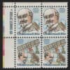 Scott# C93-94 "OCTAVE CHANUTE" MNH SE-TENANT ZIP BLOCK (4)