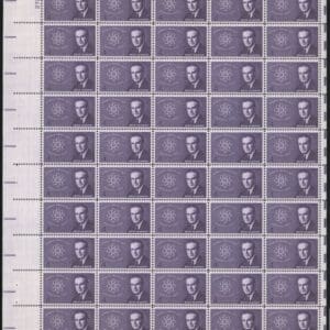 Scott# 1200 "BRIAN McMAHON-SENATOR" MNH SHEET(50) NICELY CENTERED