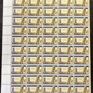 Scott# 1204 "DAG HAMMARSKJOLD" MNH INVERT ERROR SHEET (50)