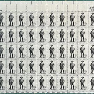 Scott# 1242 "SAM HOUSTON - SENATOR" MNH FULL SHEET (50)