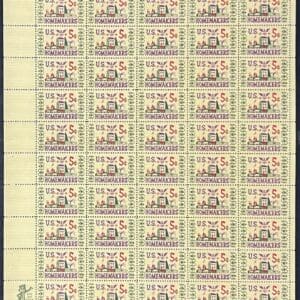 Scott# 1253 "HOMEMAKERS - FARM SCENE SAMPLER" MNH FULL SHEET (50)