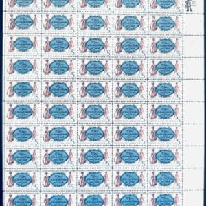 Scott# 1316 "WOMEN'S CLUBS" MNH FULL SHEET (50) NICELY CENTERED